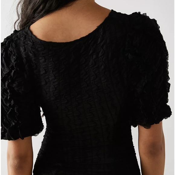 NWTS FREE PEOPLE BLACK BODYSUIT (L) - Picture 2 of 16